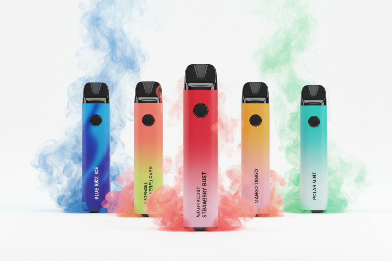 best vape flavors 2026 collection fruity menthol dessert vape devices