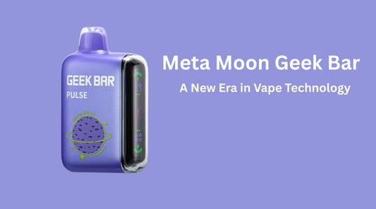 Meta Moon Geek Bar: A New Era in Vape Technology - Black Coral