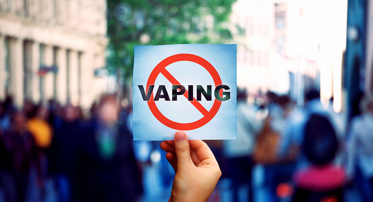 Where Are Vapes Banned? - Black Coral