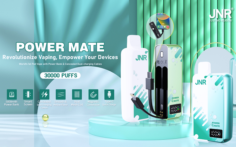 JNR Power Mate 30K - Black Coral