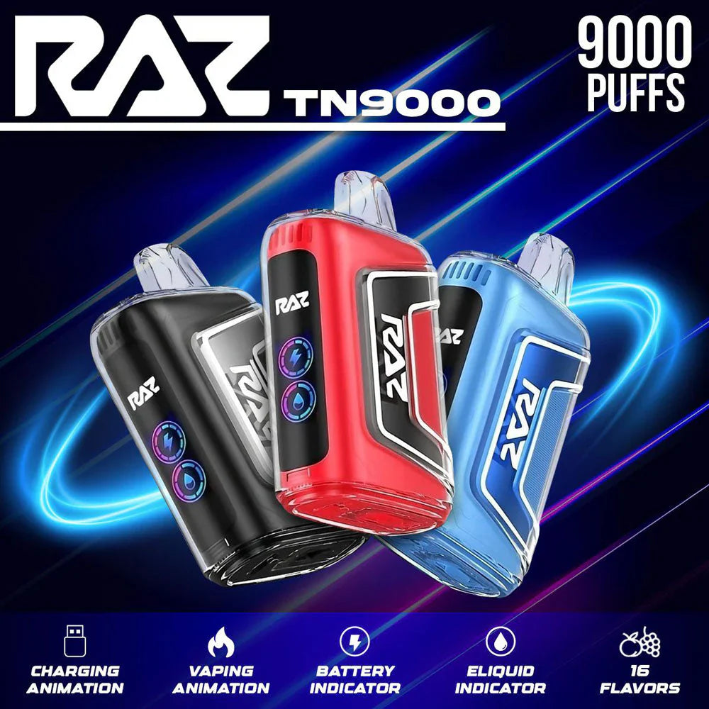 Raz TN9000 Disposable Vapes | Online Vape Shop