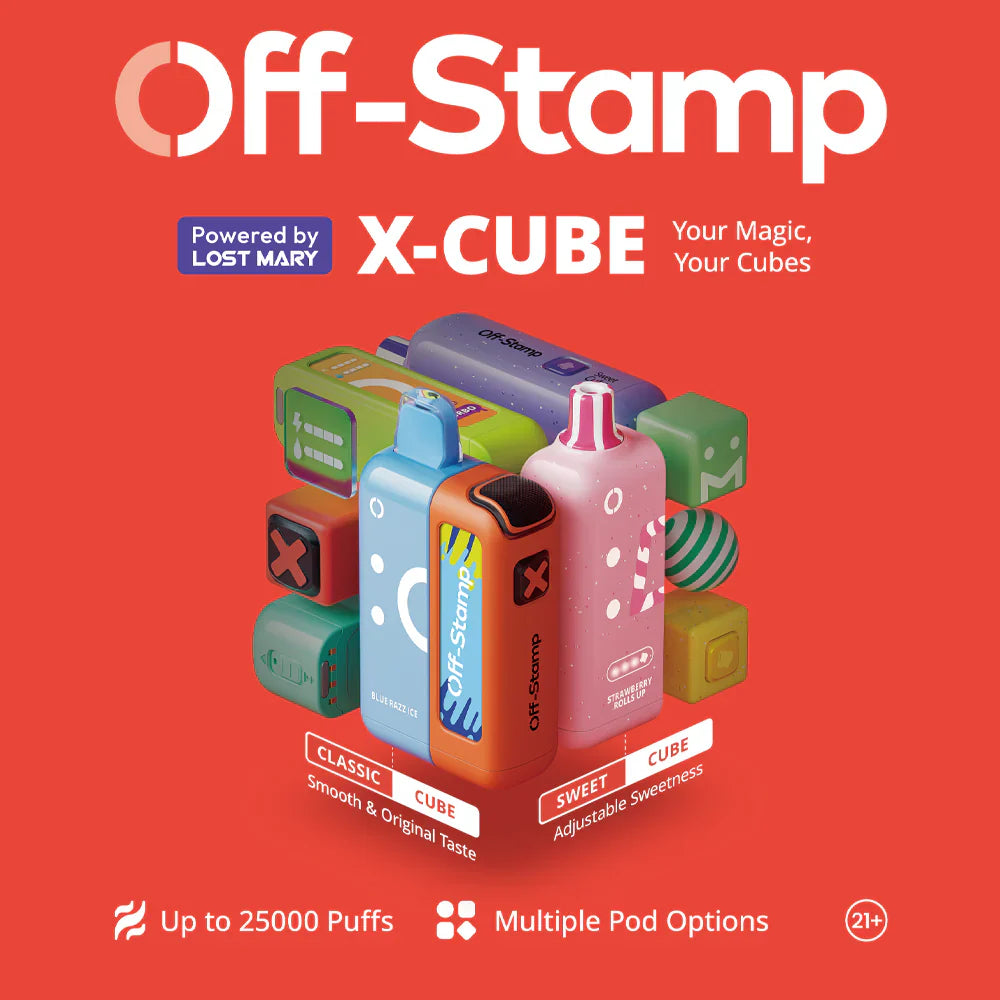 Off-Stamp Cube 25K Disposable Vapes | Online Vape Shop