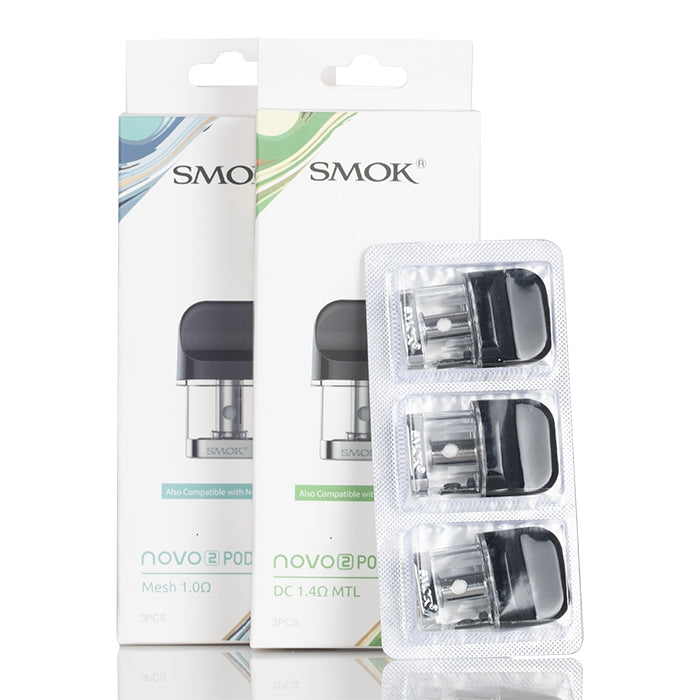 1.0 1.4 ohm Smok Novo 2 Replacement Pods SMOK Tech packaging 