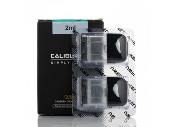 Caliburn G Replacement Empty Pod (2pcs) - Black Coral
