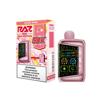Cold Pink Disposable Vape - RAZ RX 50K | Online Vape Shop - Online Vape Shop 