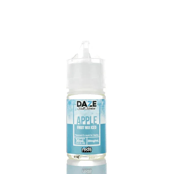 7 Daze TFN Salt Series - Reds Apple eJuice - Fruit Mix Iced - 30ml - Black Coral