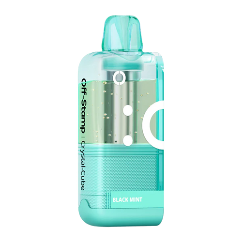 Off-Stamp X‑Cube Crystal 35K Pod - Black Mint Disposable Vape