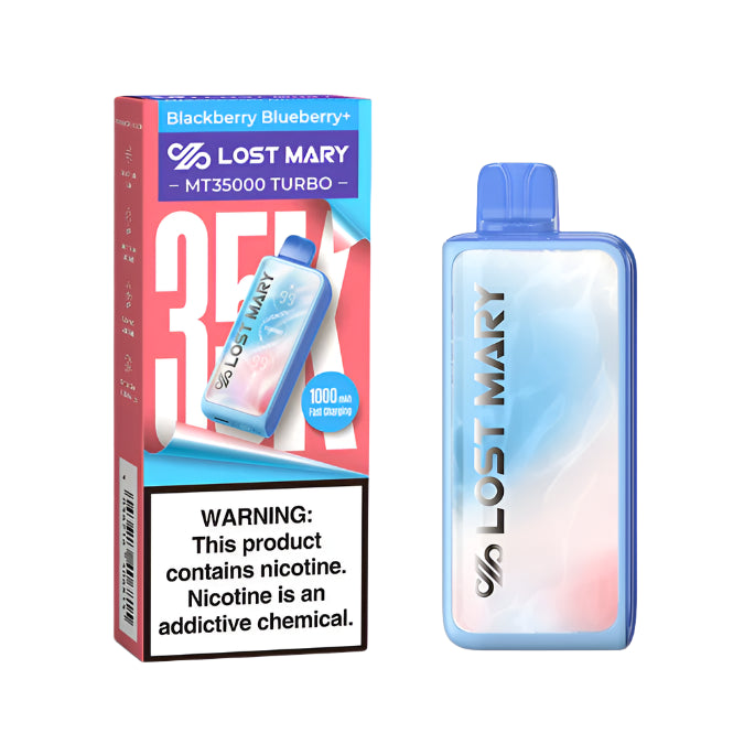 Blackberry Blueberry+ Lost Mary MT35000 Turbo - Black Coral