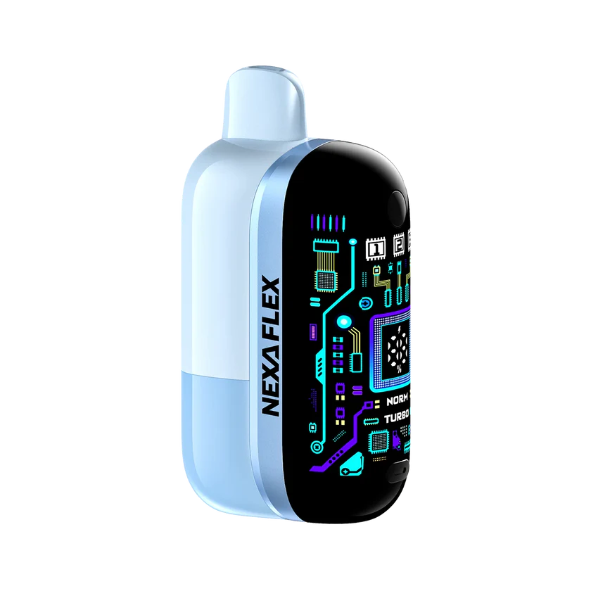 Nexa Flex 30K Kit Blue Razz Ice Disposable Vape - Coolness Edition - Black Coral 