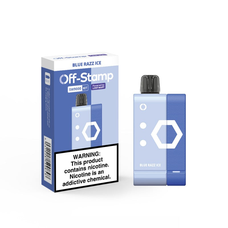 Blue Razz Ice Off Stamp SW9000 Kit - Black Coral