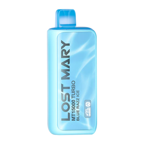 Blue Razz Ice (Zero Nicotine) Lost Mary MT15000 Turbo
