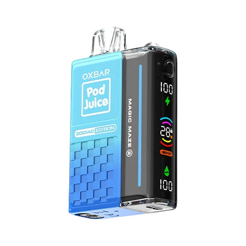 Blue Razzle Pop Oxbar Magic Maze 2.0 Pod Juice 30K - Black Coral