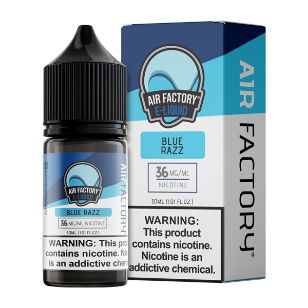 Blue Razz Air Factory Salt - 30ml - Black Coral