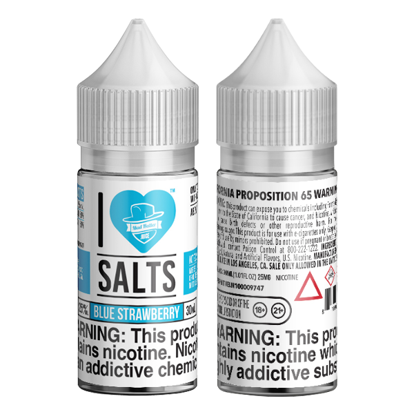 I Love Salts Blue Strawberry - 30ml - Black Coral