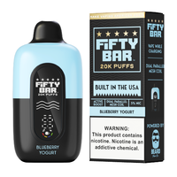 Blueberry Yogurt Fifty Bar 20K - Black Coral