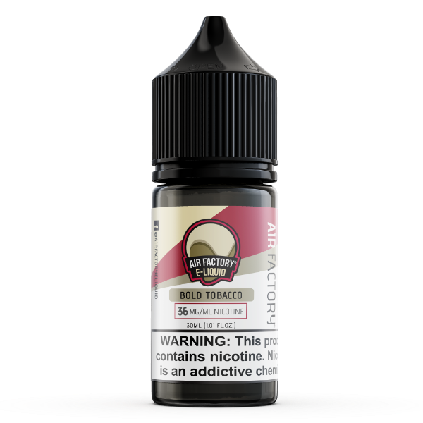 Bold Tobacco AIr Factory Salt - 30ml - Black Coral