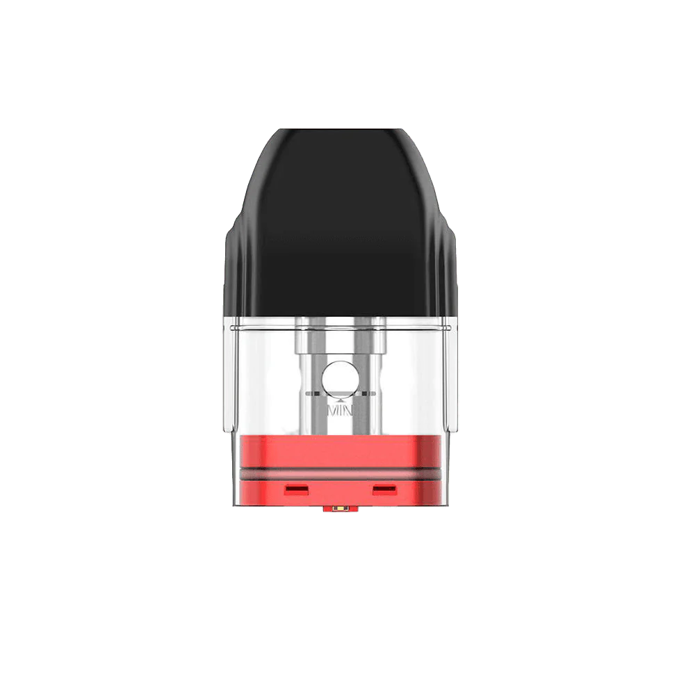 Black and Red - Caliburn Replacement Pods - 4 Count