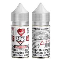 I Love Salts Classic Tobacco - 30ml - Black Coral
