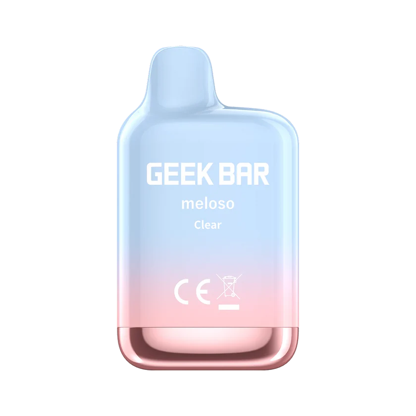 Clear Geek Bar Meloso Mini 1500 - Black Coral
