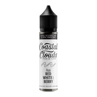 Iced Red White Berry by Coastal Clouds Series E-Liquid 60mL (Freebase) - Black Coral