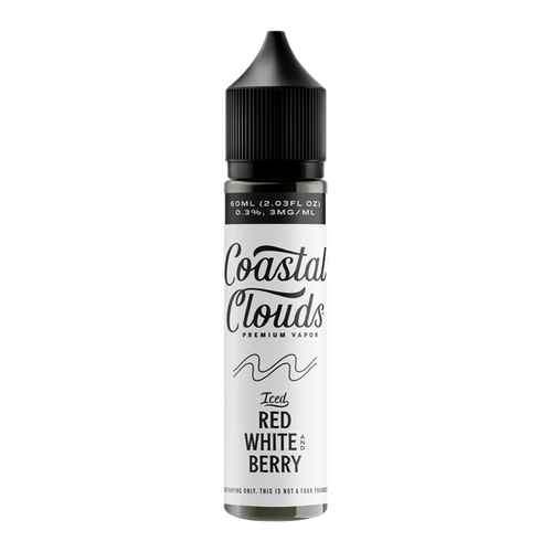 Iced Red White Berry by Coastal Clouds 60ml