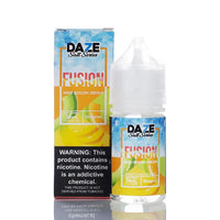 7 Daze Fusion TFN Salt - Banana Cantaloupe Honeydew ICED - 30ml - Black Coral