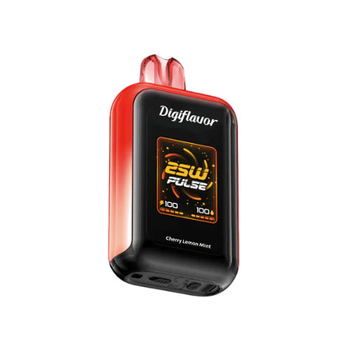 Digiflavor SKY 25K Cherry Lemon Mint Disposable Vape - Black Coral