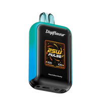 Digiflavor SKY 25K Peach Blue Slushy Disposable Vape - Black Coral