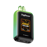 Digiflavor SKY 25K Sour Apple Ice Disposable Vape - Black Coral