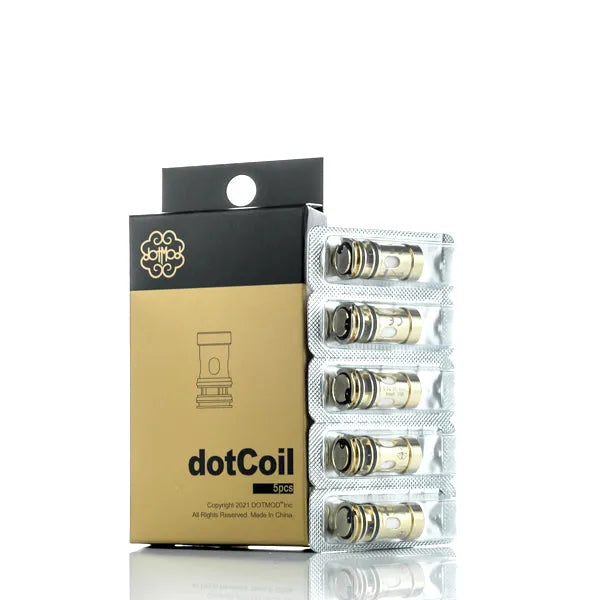 dotMod dotCoil Replacement Coils - For dotAIO V2 and dotTank 25mm - Black Coral