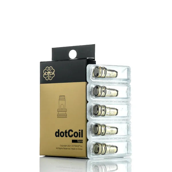 dotMod dotCoil Replacement Coils - For dotAIO V2 and dotTank 25mm - Black Coral