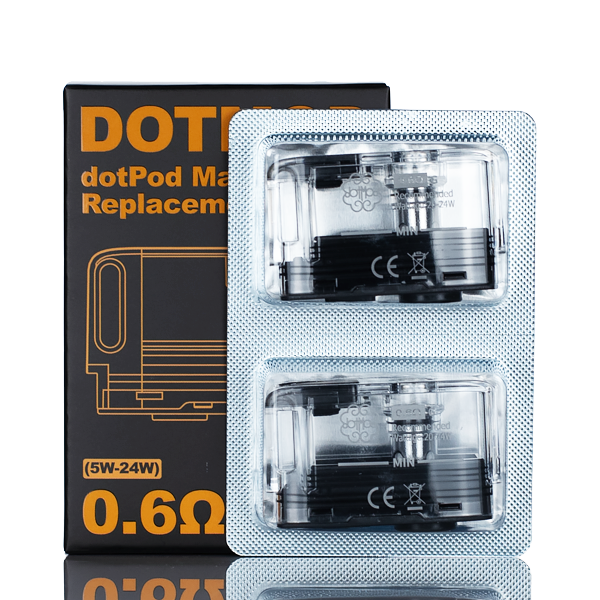 dotMod dotPod Max Replacement Pods - Black Coral
