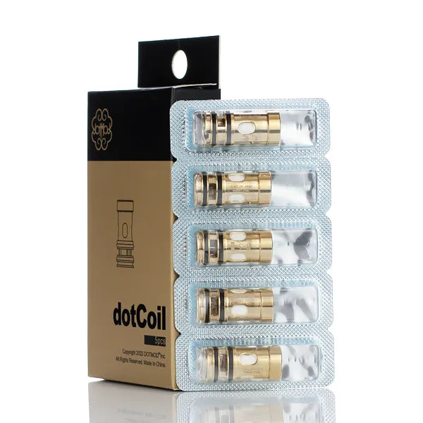 dotMod dotCoil Replacement Coils - For dotAIO V2 and dotTank 25mm - Black Coral