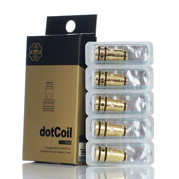 dotMod dotCoil Replacement Coils - For dotAIO V2 and dotTank 25mm - Black Coral