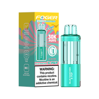 Foger Switch Pro 30K Pod Blue Rancher B-Pop Disposable Vape - Black Coral