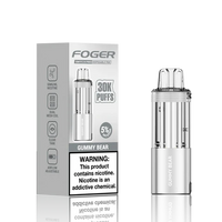 Foger Switch Pro 30K Pod Gummy Bear Disposable Vape - Black Coral