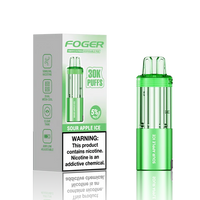 Foger Switch Pro 30K Pod Sour Apple Ice Disposable Vape - Black Coral