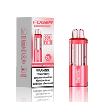 Foger Switch Pro 30K Pod Strawberry Watermelon Disposable Vape - Black Coral