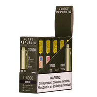 Osk Ice Funky Lands Ti7000 disposable vape packaging