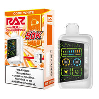 Code White Disposable Vape - RAZ RX 50K | Online Vape Shop - Online Vape Shop 