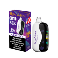 Grape Ice Ripe Vapes Oak 35K