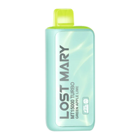 Green Apple Lime Lost Mary MT15000 Turbo - Black Coral
