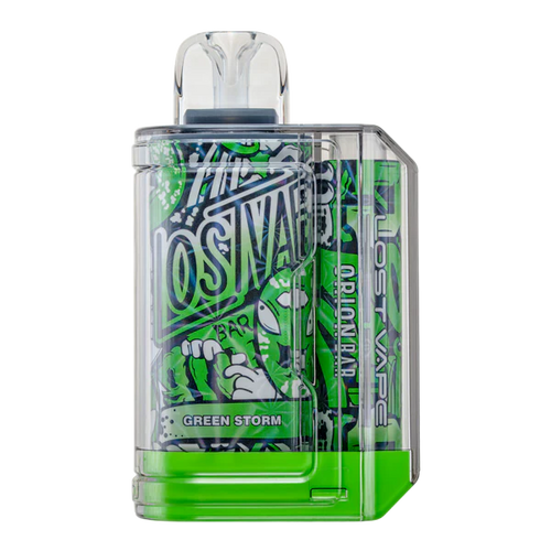 Green Storm Lost Vape Orion Bar 7500
