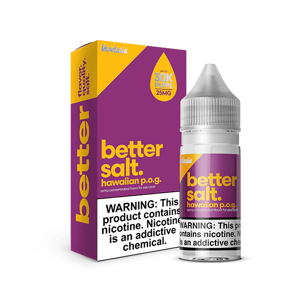 Hawaiian P.O.G Better Salt by Vapetasia 30ml