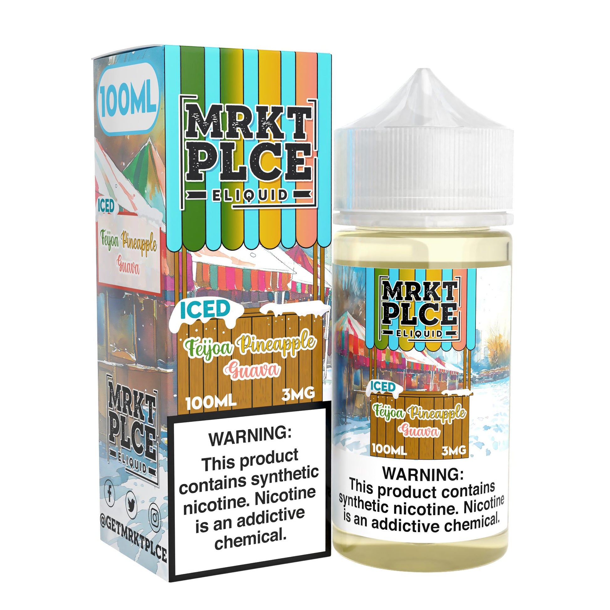 Iced Feijoa Pineapple Guava MRKT PLCE 100ml