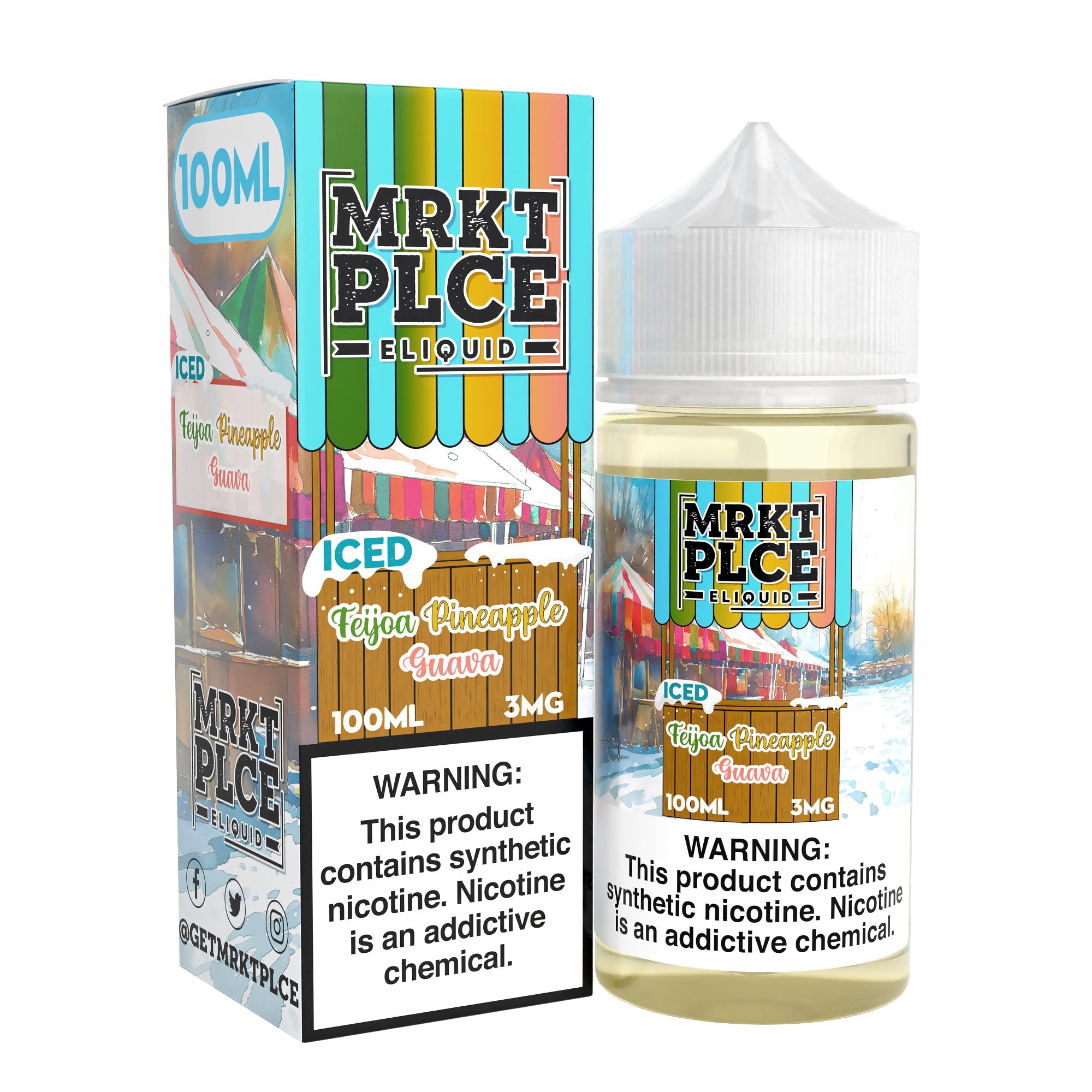 Iced Feijoa Pineapple Guava MRKT PLCE 100ml