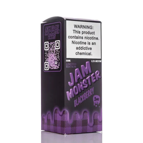 Jam Monster - Blackberry Jam - 100ml - Black Coral