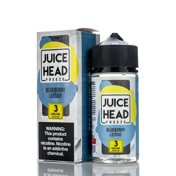 Juice Head Freeze E-Liquid - Blueberry Lemon Freeze - 100ml - Black Coral