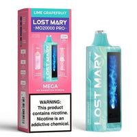 Lime Grapefruit Lost Mary MO20000 Pro - Black Coral