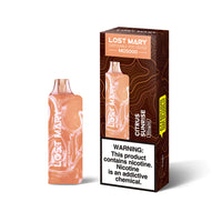 Citrus Sunrise Lost Mary MO5000 disposable vape packaging
